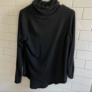 Black Turtle Neck Sweater
